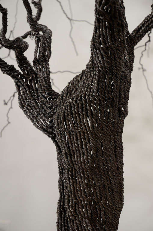 Large Wire Tree Sculpture by Pablo Avilla 4