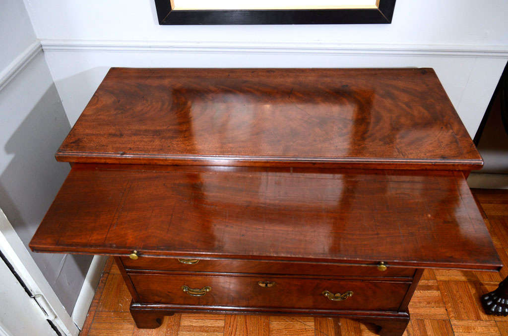 Brass 18th Century Mahogany Chest of Drawers