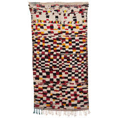 Vintage High Atlas Berber Rug 9