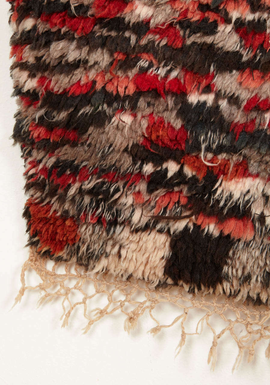 Tribal Vintage Azilal Abstract Moroccan Berber Rug