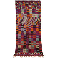 Eastern Moroccan Vintage Berber Carpet 9