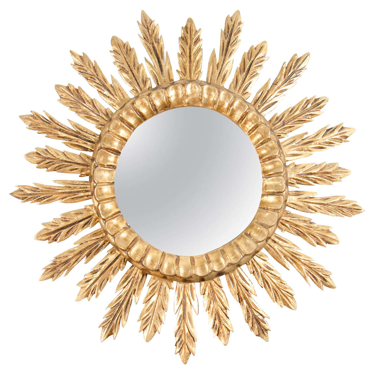 Giltwood Sunburst Mirror