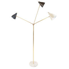 Italian Articulated Floor Lamp