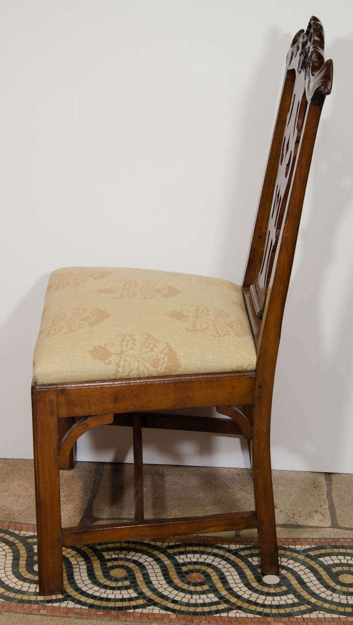 18th Century and Earlier Pair of Portuguese Colonial Side Chairs