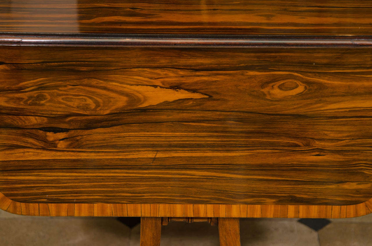 Regency Rosewood Sofa Table 1