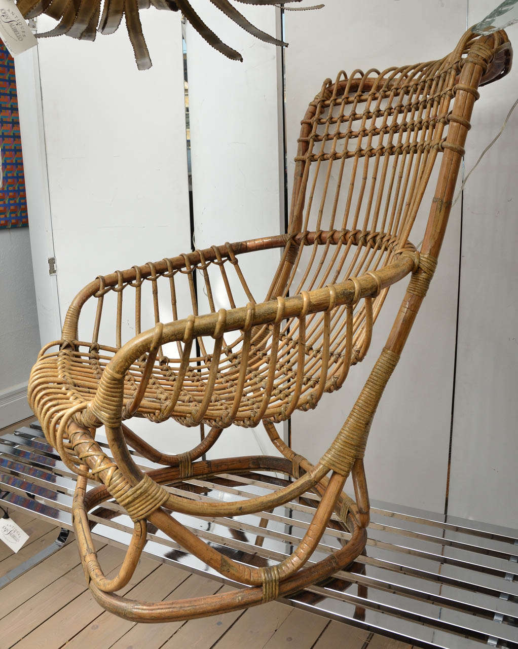 Paire de chaises en osier Albani