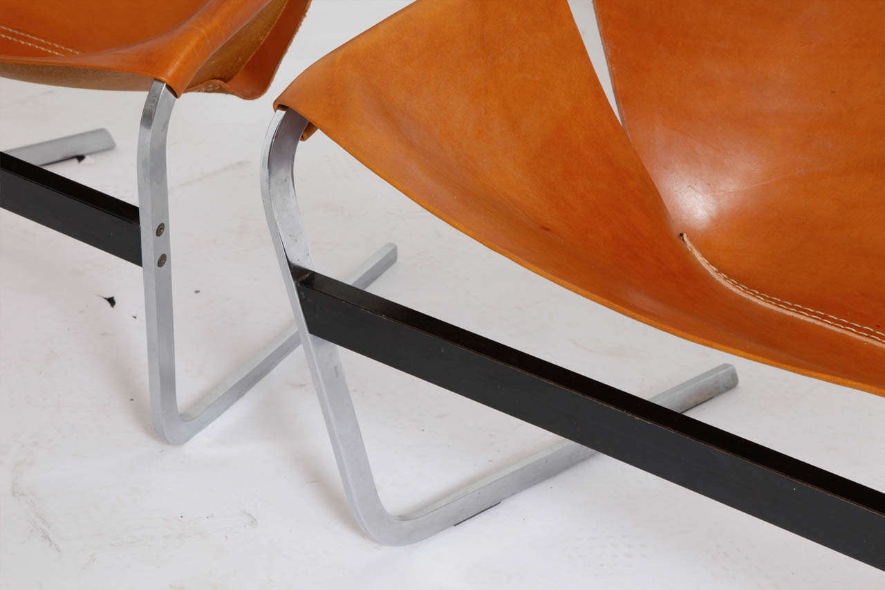Mid-20th Century Pierre Paulin Pair Of Lounge Chairs F444