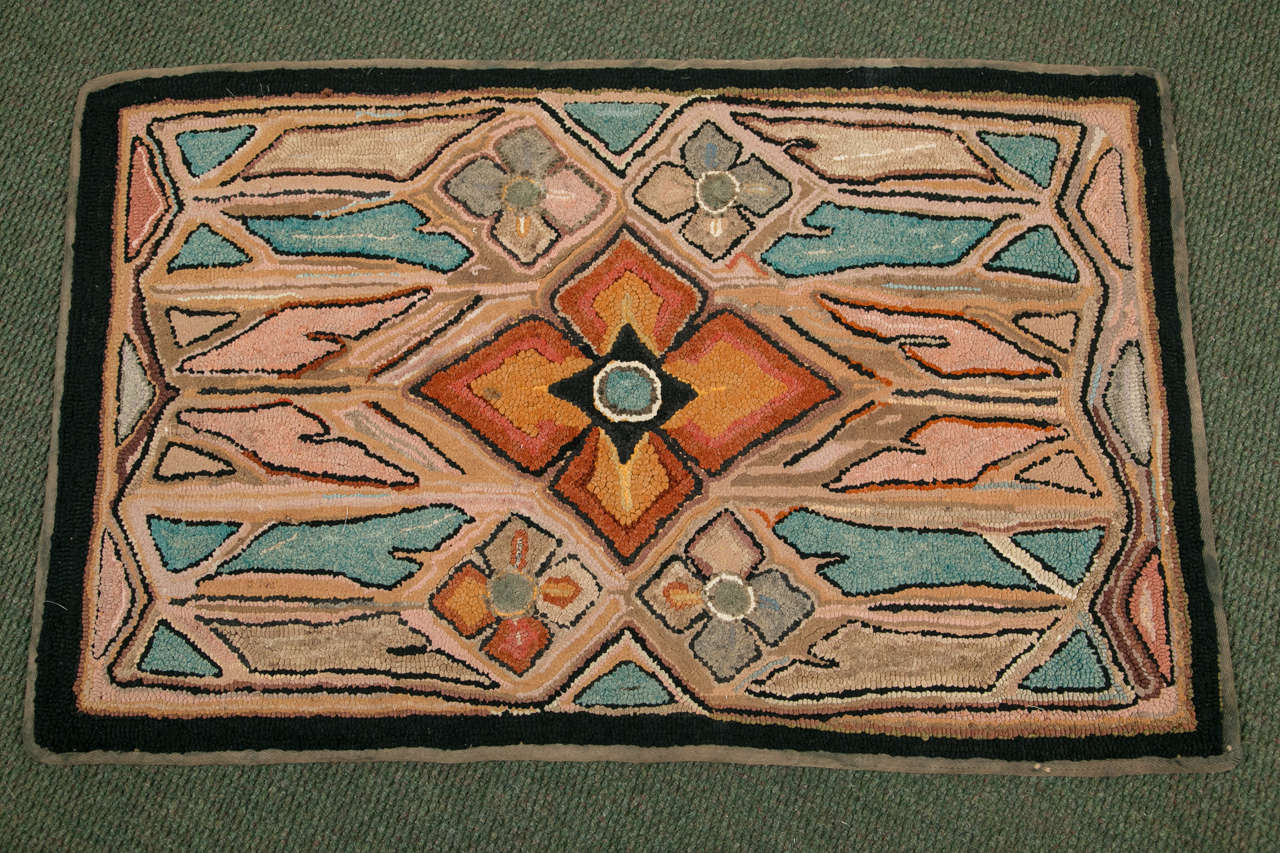 American hooked rug