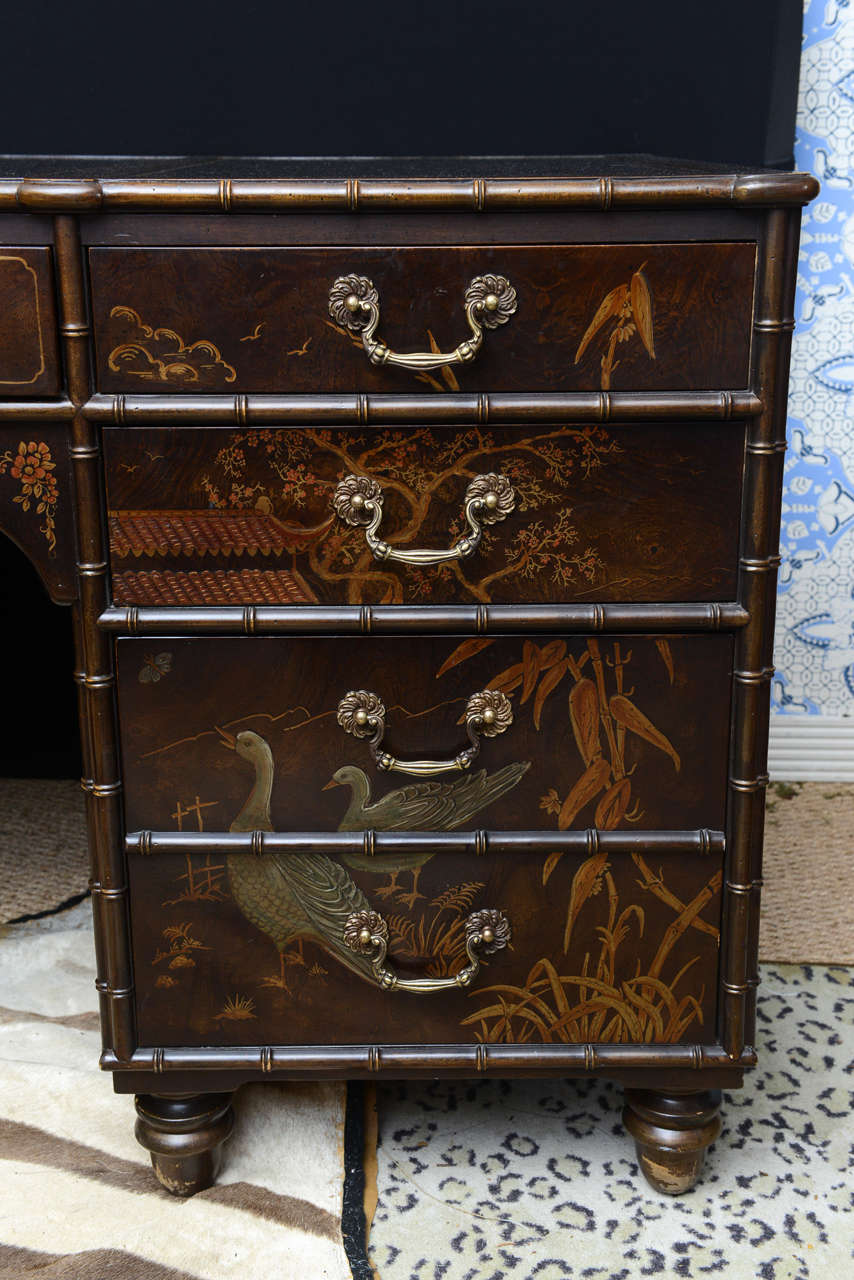 American Vintage Henredon Chinoiserie desk