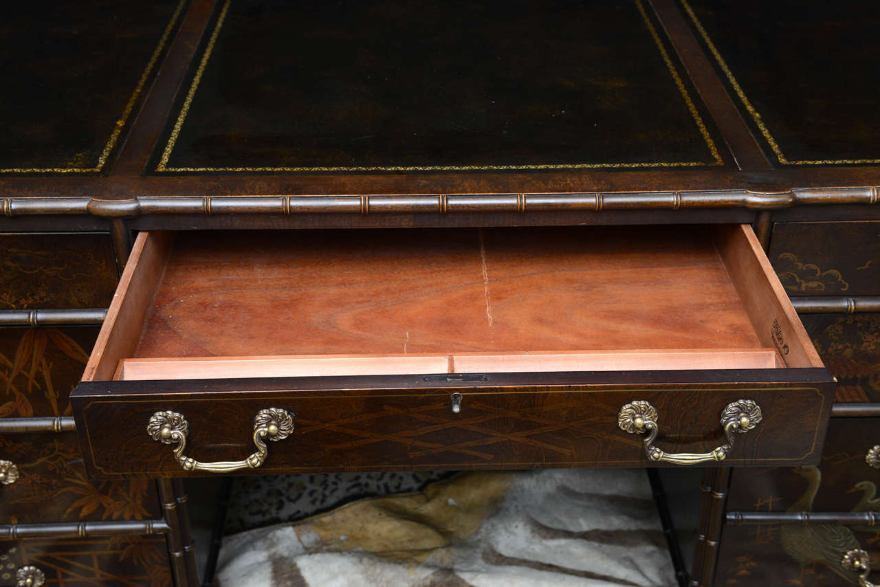 Vintage Henredon Chinoiserie desk at 1stDibs henredon desk, henredon
