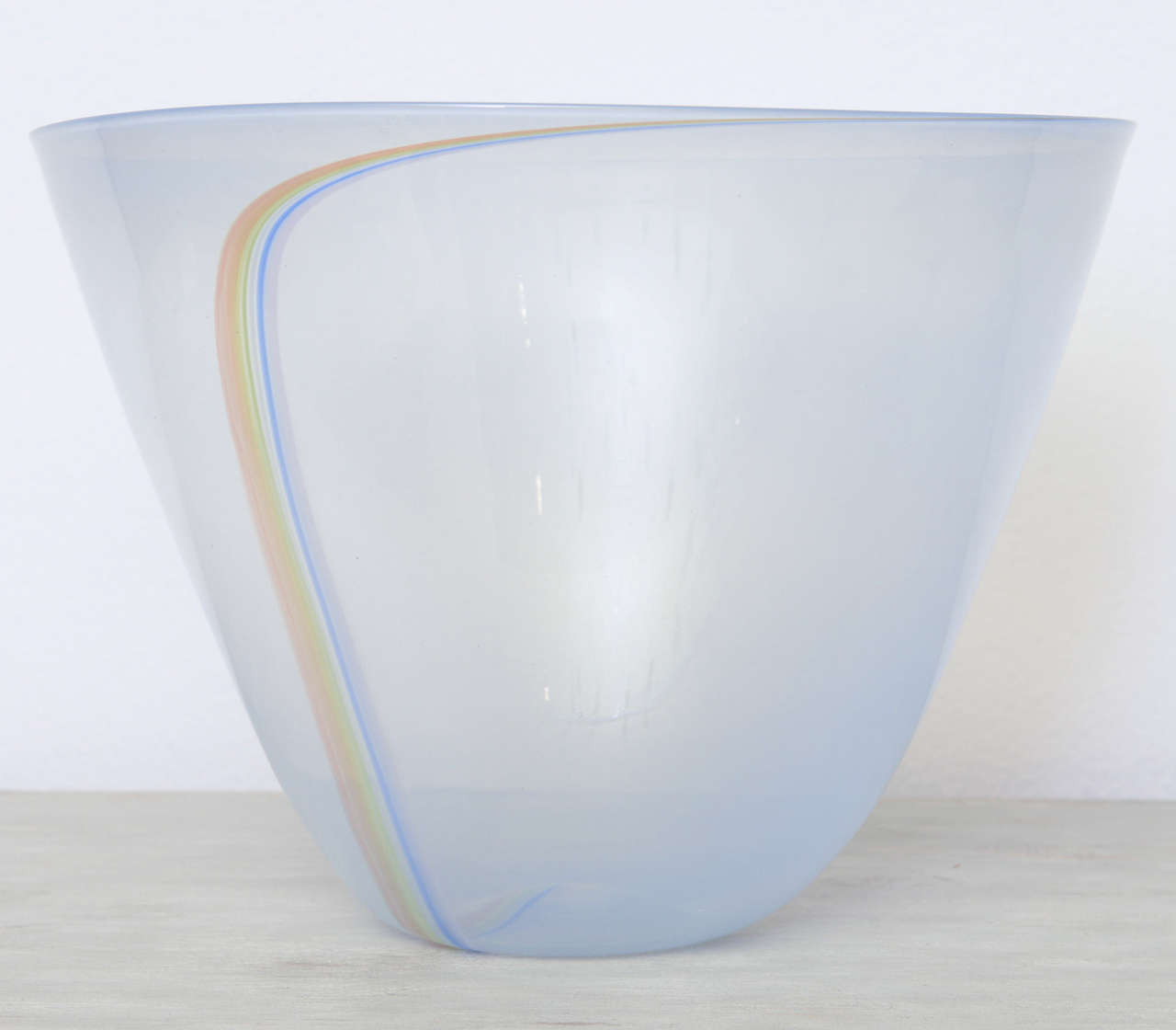 Art Glass Important Contemporary Bowl by Darryle Hinz For Sale