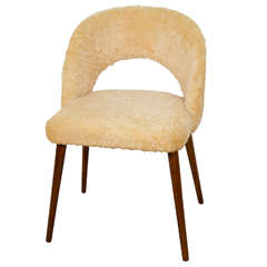 Danish Modern Side Chair by Designer Frode Holm