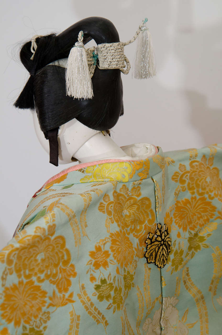 Large Japanese Bunraku Puppet Signed For Sale at 1stdibs