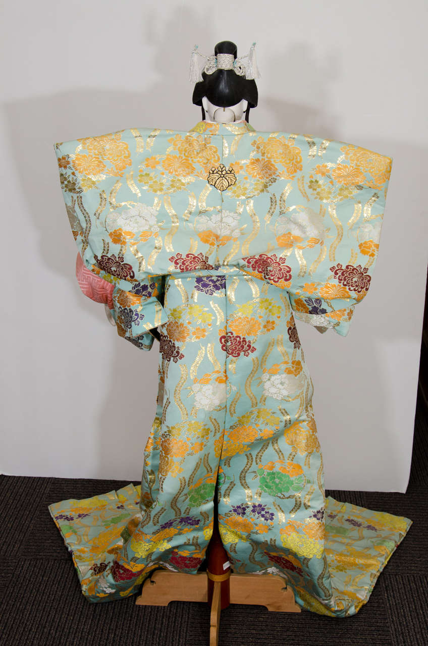 Large Japanese Bunraku Puppet Signed For Sale at 1stdibs