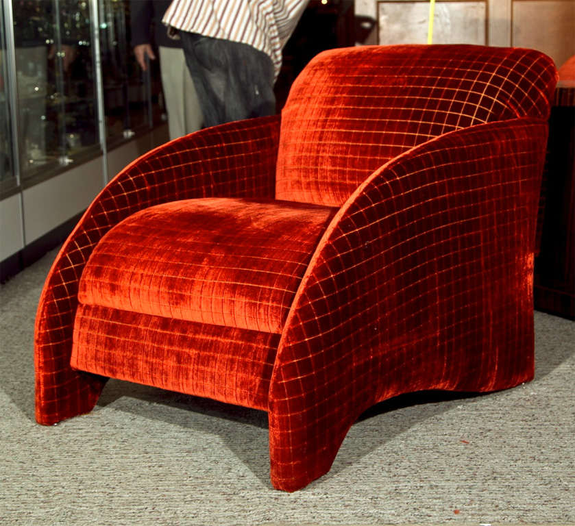 Pair  Post  Modern  Occasional Chairs