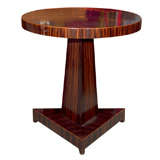 Vintage Rosewood  Pedistal  Round  Table