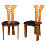 Set  Of  4  Pierre  Cardin  Designed  Side Chairs