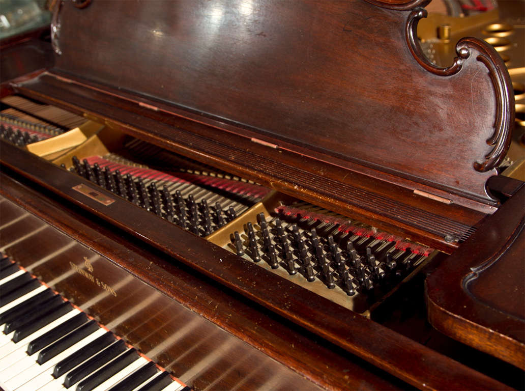 Wood 19th Century Steinway Grand Piano Model M