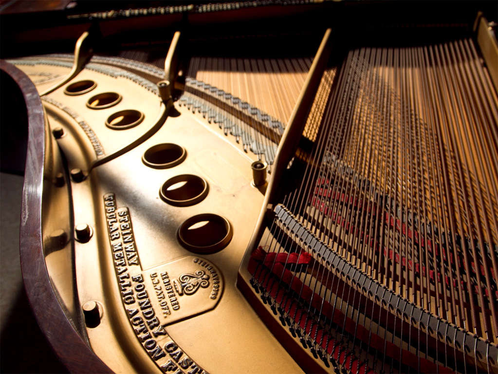 19th Century Steinway Grand Piano Model M 4