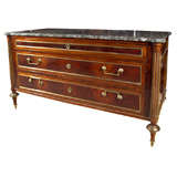 French Marble Top Commode