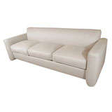 Art Deco Streamline Sofa in The Manner of Paul Frankl