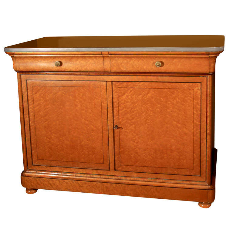 Louis Philippe Maple Buffet For Sale