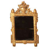 French Louis XVI Gilt Mirror