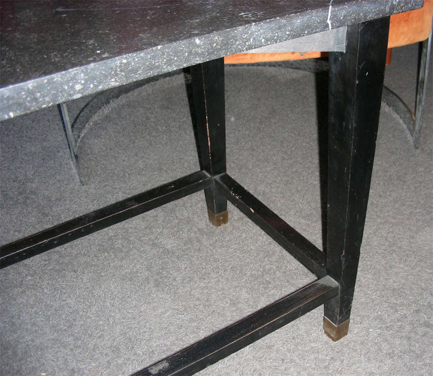 1940s Coffee Table by Jacques Adnet For Sale 2