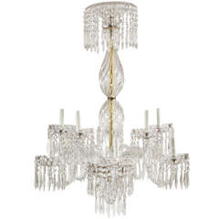 10 Arm Crystal Chandelier
