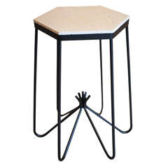 Vintage Hirondelle side table by Jean Royere 