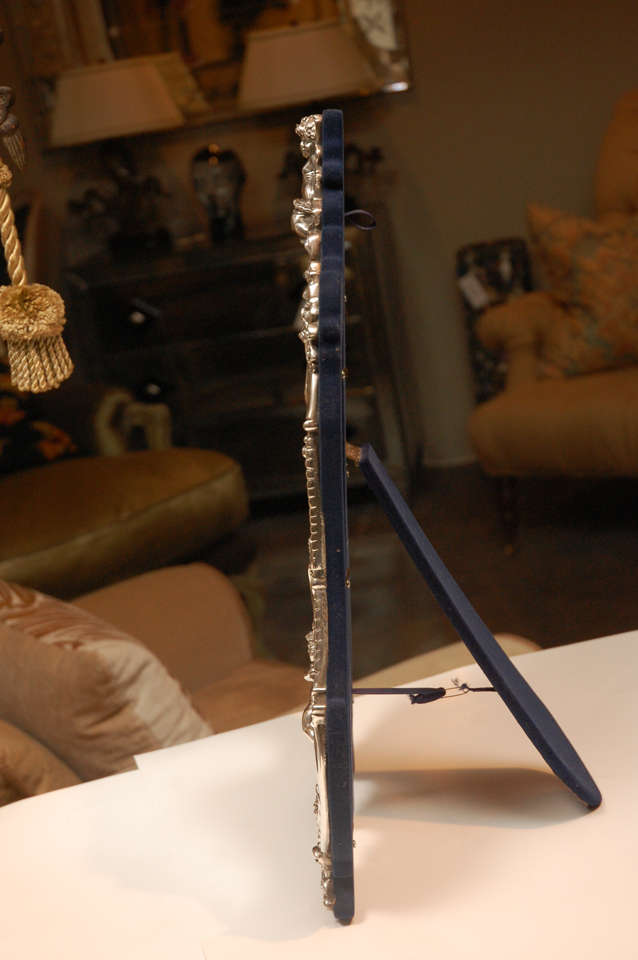 Unknown Sterling Silver Vanity Mirror