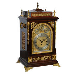 Bigelow-Kannard & Co George III Style Bracket Mantel Clock, 19th Century