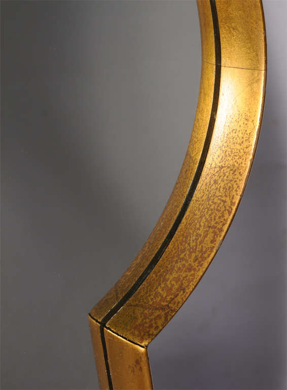 American Keyhole Mirror from Estate of Artist Peter Driben