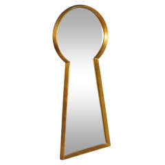 Keyhole Mirror from Estate of Artist Peter Driben