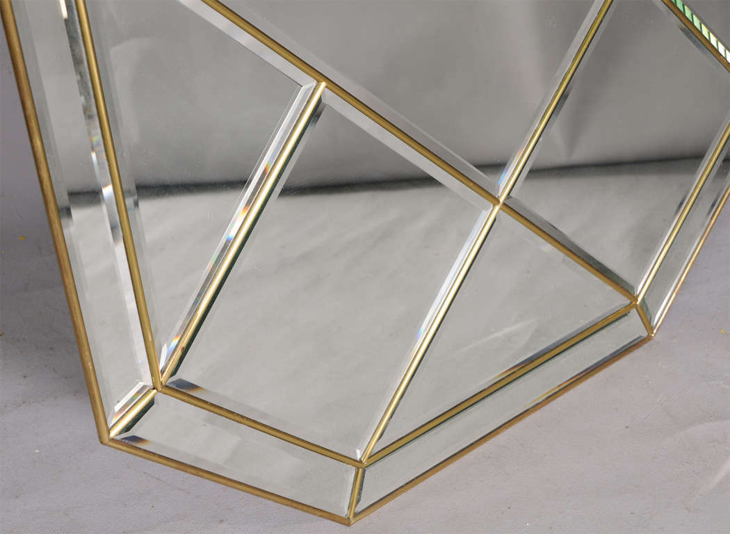 Brass Fretwork Frame Wall Mirror 4