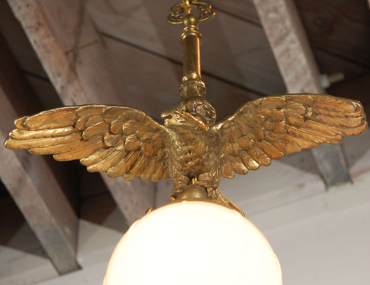 Brass Eagle Pendant 1