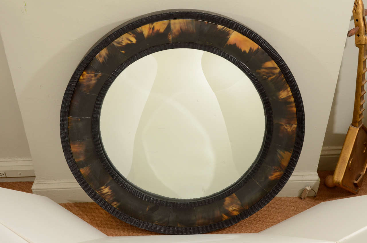 Fantastic Horn mirror, a great addition to all decors.