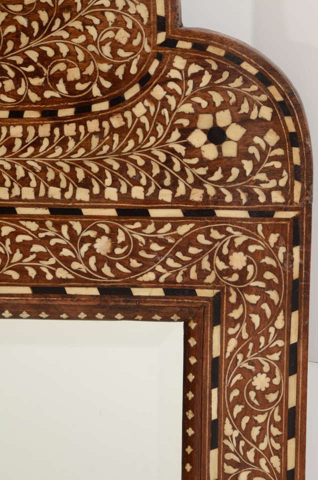 Moroccan Bone Inlay Mirror 2