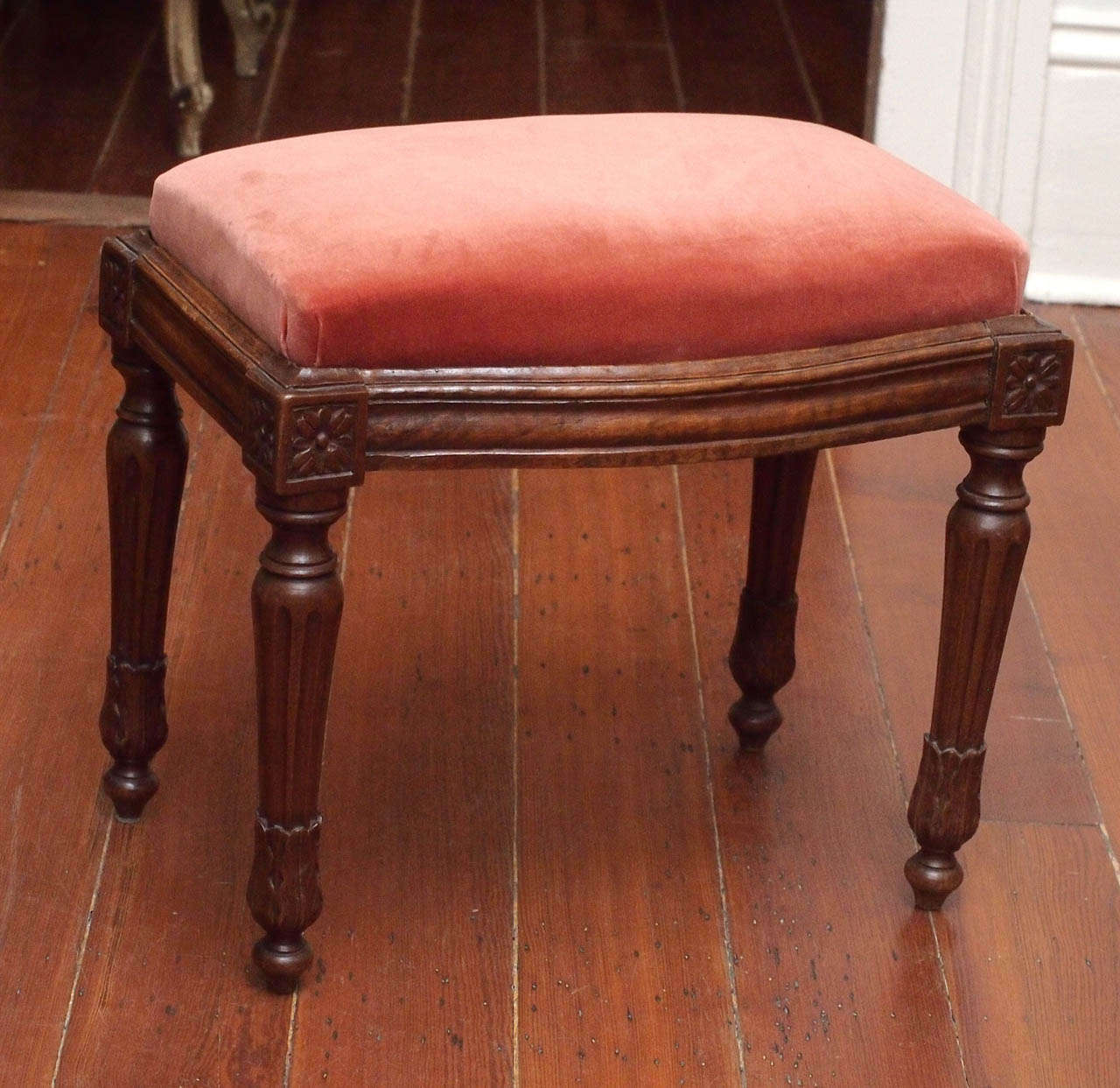 Neoclassical A Pair of Fine Louis XVI Style Tabourets For Sale
