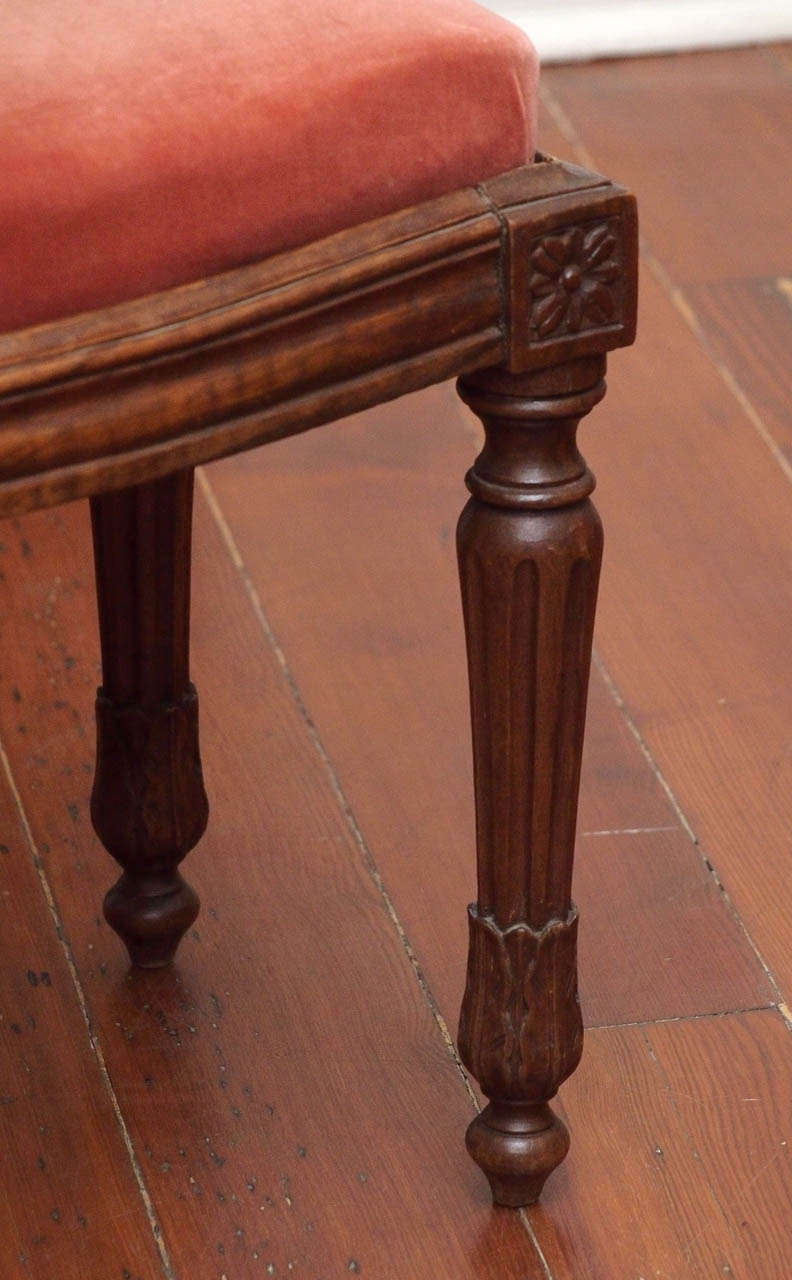 French A Pair of Fine Louis XVI Style Tabourets For Sale