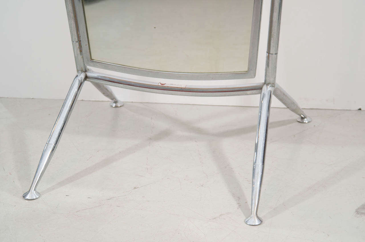 German Wolfgang Butner Berlin Full Length Floor Mirror  For Sale