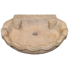 Antique Early 19th Century French Stone Lavatory Sink
