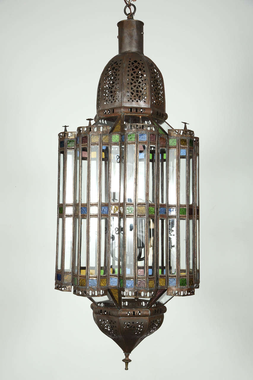 moroccan glass pendant light