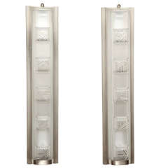 Pair of Art Deco Wall Sconces by Sabino