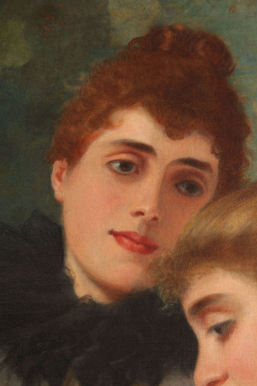 Öl auf Leinwand von Adolfo Belimbau im Angebot 3