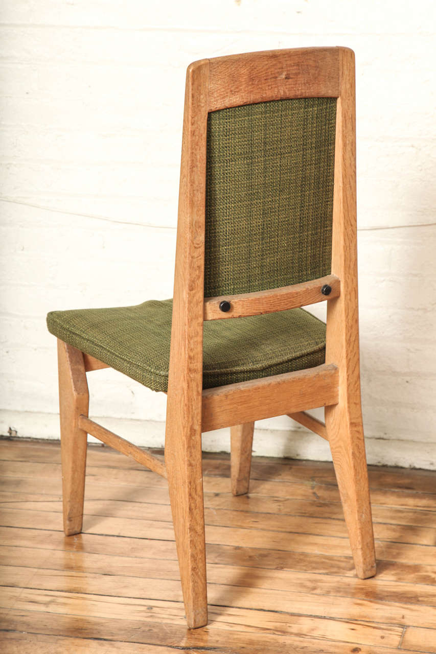 Guillerme et Chambron Dining Room Chairs For Sale 2