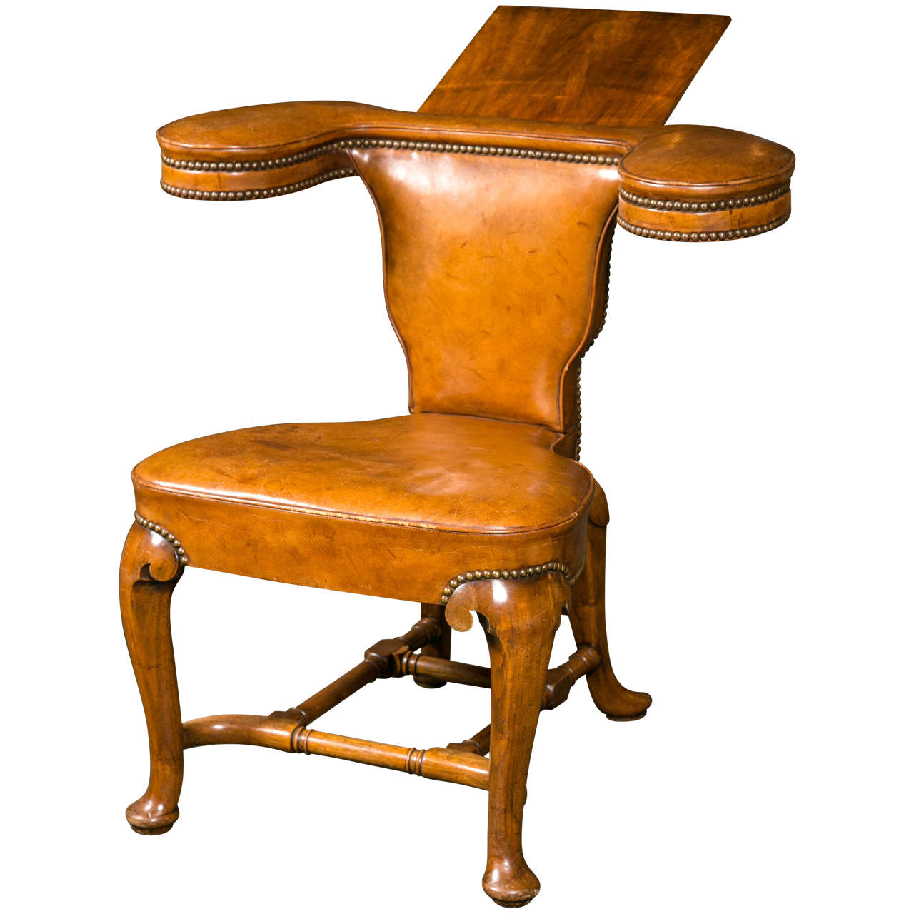 19th Century English Reading Chair