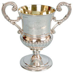 Iron Steam Boat Company Sterling Silver Presentation Cup