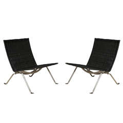Pair of PK22 Easy Chairs