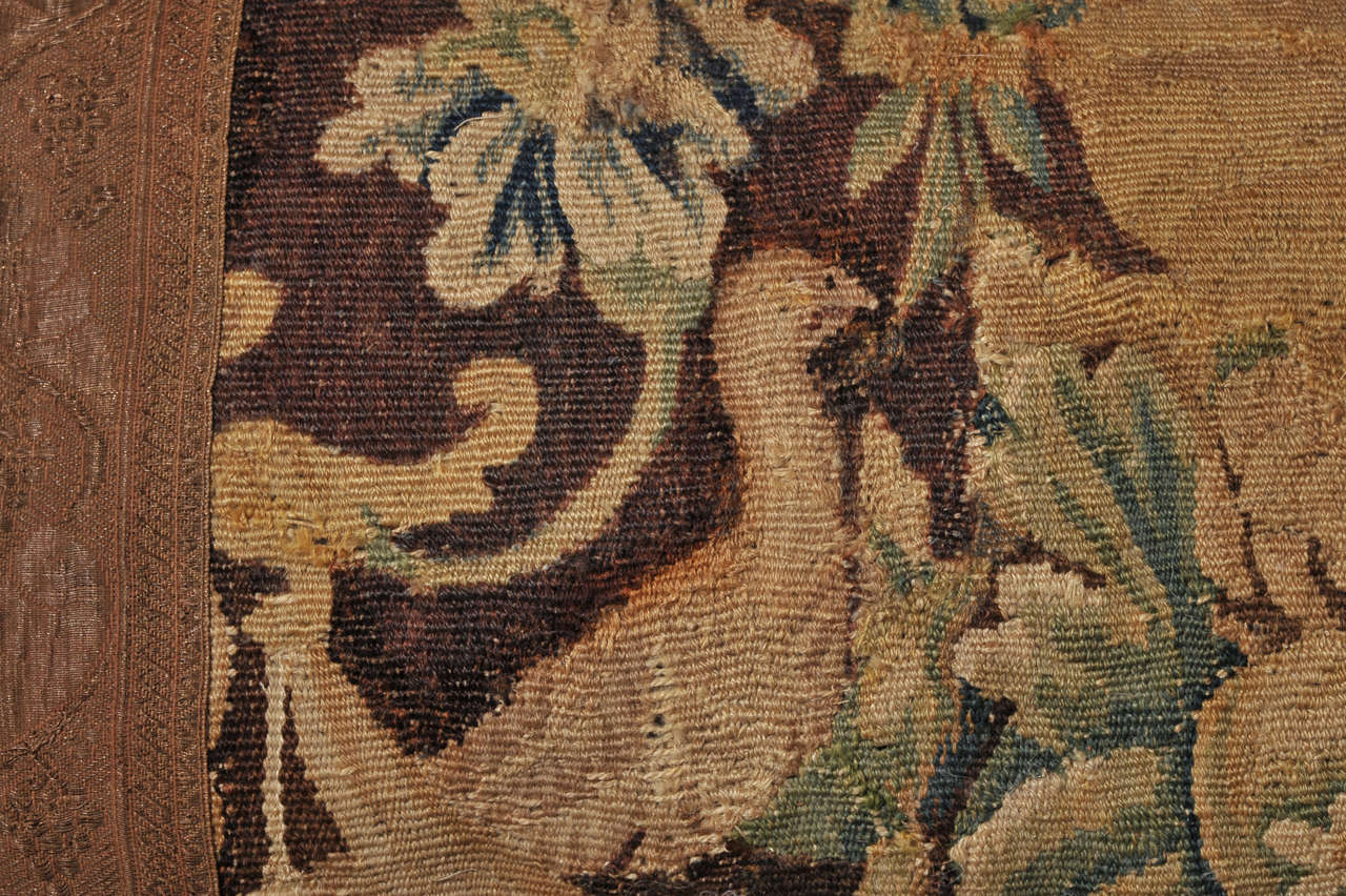 Maison Maison 18th C Tapestry Lumbar Pillows 2